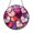 Stained Glass 5.9 Inch, variant on Heart shaped stained style hanging, romantic window decoration gift