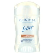 Secret Clinical Clear Gel Antiperspirant Deodorant for Women Coconut 1.6oz
