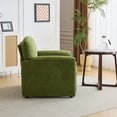 thumbnail image 6 of Ktaxon Oversized Accent Chair Chenille Armchair Upholstered Reading Chair Comfy Single sofa for Bedroom, Office, Apartment, Dorm Olive Green, 6 of 11