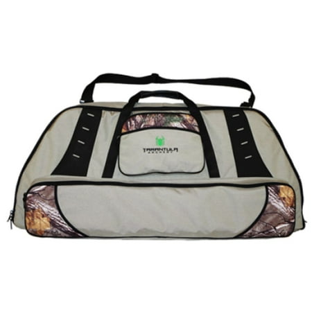 Tarantula Deluxe Double Bow Case w/Tackle Box Stone/Camo