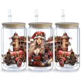 thumbnail image 3 of 5pcs DIY UV DTF Transfer Stickers, For Glass Tumbler, Waterproof Decals, Plastic Adhesive Label For Bottles And Cups Decor No.501, 3 of 6