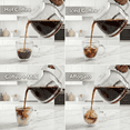 thumbnail image 4 of OVENTE 12-Cup Drip Coffee Maker with Easy On/Off Switch, Teal CM412LBL | Anti-Drip System, Heat-Resistant Borosilicate Glass Carafe, Reusable Filter, Water Level Indicator, Ideal for Home or Office, 4 of 8