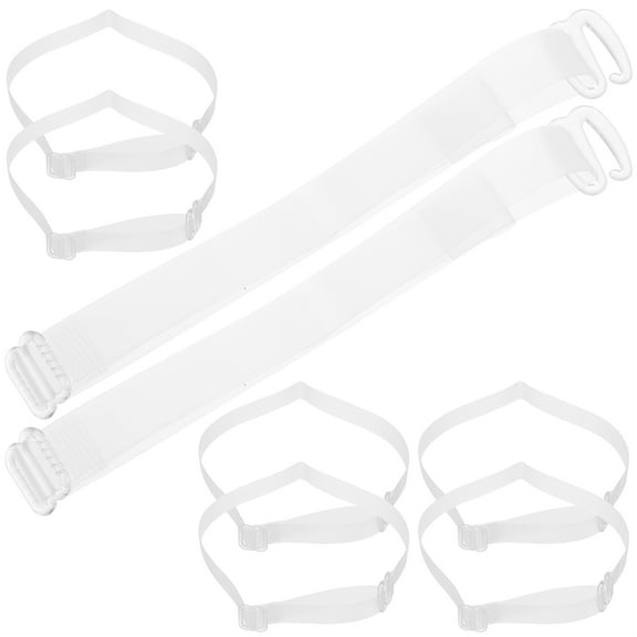 OUNONA 8 Pcs High Heels Shoe Clear Woman Miss 27.50X1.00X0.10CM