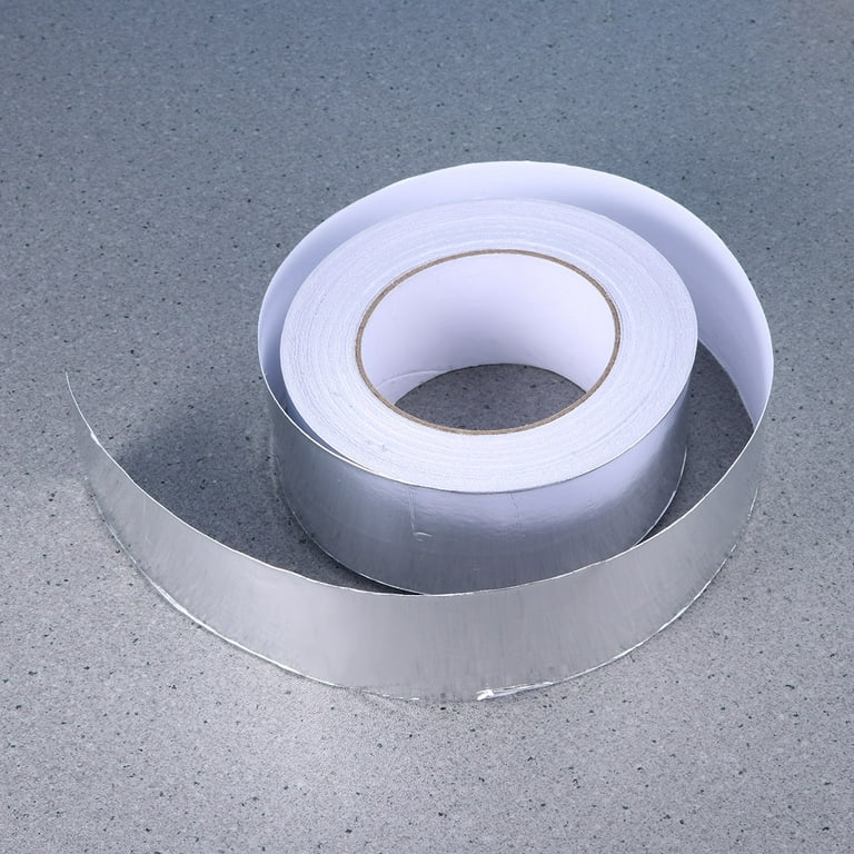 Aluminium Foil Tape Self Adhesive Silver Repair Pipe All Surfaces Tape 10mx  50mm 5027785813699