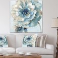 thumbnail image 3 of Designart Indigold Aquarelle Fleur II Art mural sur toile, 3 of 3