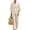 28# Beige, variant on Women's Waffle Sets 2 Piece Batwing Sleeve Button Down Shirt Pants Outfit Casual Summer Vacation Clothing Beige XXL