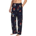 thumbnail image 2 of Daiia Mushrooms3 Men's Sleep Pant with Pockets and Drawstring,Pajama Pants-Medium, 2 of 9