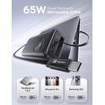 thumbnail image 2 of Power Bank RORRY 25000 mAh 65 W con cables retráctiles, color negro, 2 of 9