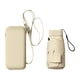 thumbnail image 5 of de viaje portátil con estuche, impermeable, a prueba de viento, ligero, compacto, para el , para mujeres y hombres Beige, 5 of 8