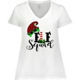 thumbnail image 3 of Inktastic Cute Elf Squad Women's Plus Size V-Neck T-Shirt, 3 of 5