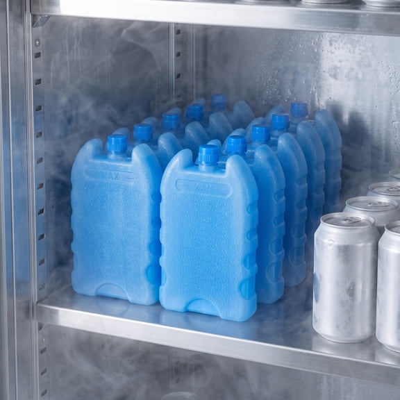 CTIRCHIU Reusable Ice Blocks, Leakproof Gel Freezer Packs for Coolers, Lunch Bags, Camping, Picnic and Travel Use
