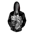 thumbnail image 4 of Sudadera con capucha informal de otoño para hombre, ropa Y2k, sudadera con estampado de calavera y cabeza de oveja, sudadera holgada con capucha y cremallera, ropa para hombre, 4 of 5