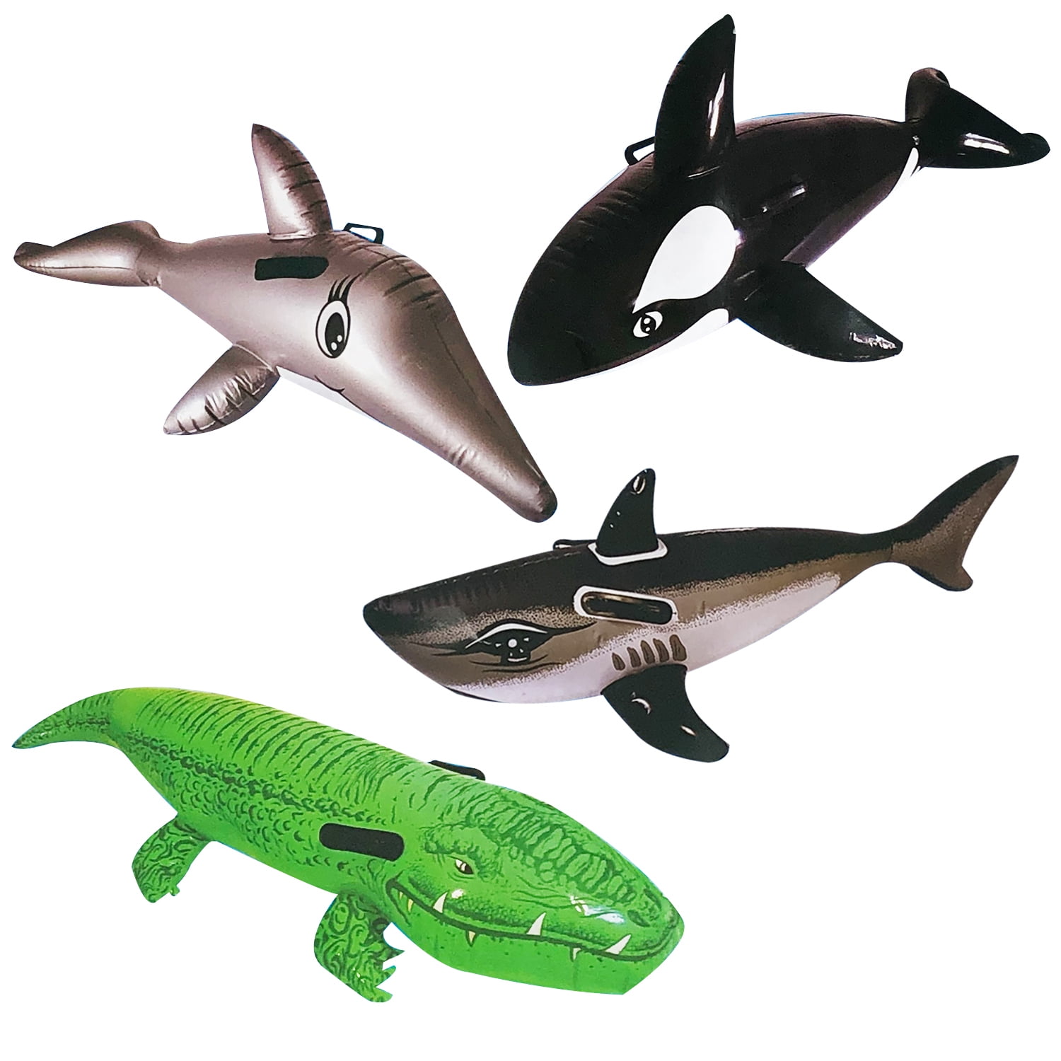 Download Pool Toys Inflatable Jumbo Floating Whale Crocodile Shark ...