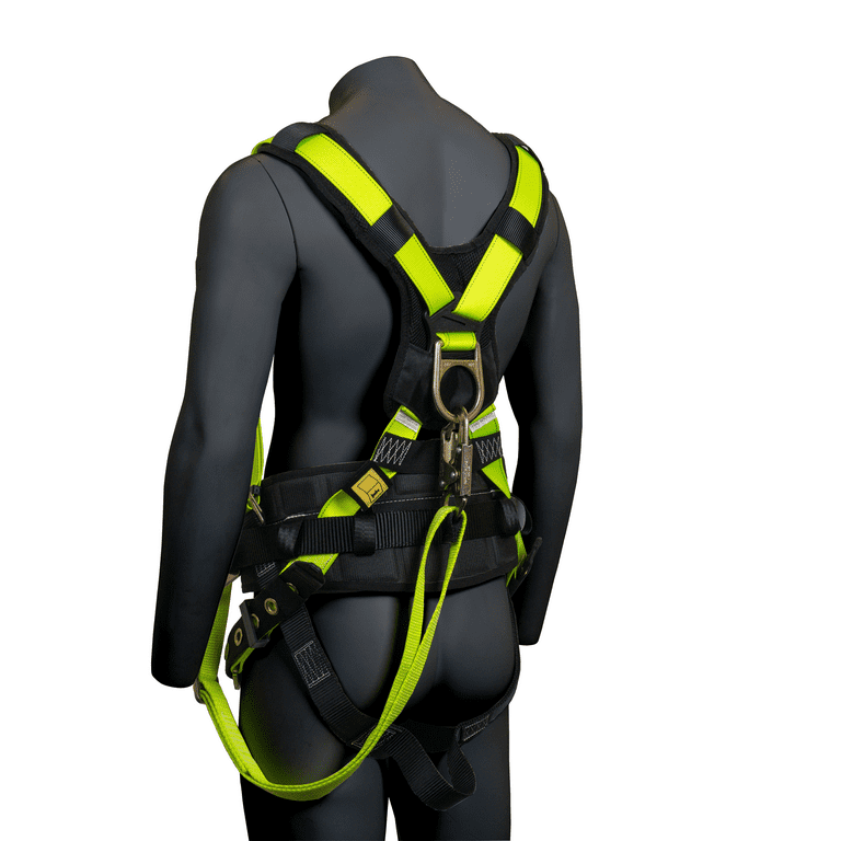 High Visibility 3D Body Safety Harness | ANSI Z359 by JORESTECH