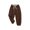 Coffee, variant on Zwiiyzr 3-9Y Little Boys Girls Corduroy Jogger Pants Toddlers' Drawstring Elastic Waist Cotton Casual Sweatpants Beige