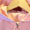 thumbnail image 5 of GYRATEDREAM Girls Hooded Lightweight Windbreaker Zip Hooded Jackets Autumn Long Sleeve Windproof Outwear, 5 of 9