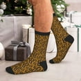 thumbnail image 7 of Pofeuu Snake Skin Print Crew Socks, Adult Running Hiking Socks for Youth and Adult, 7 of 7