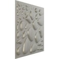 thumbnail image 2 of Ekena Millwork 19 5/8"W x 19 5/8"H Shale EnduraWall Decorative 3D Wall Panel, Textured Metallic Silver (Covers 2.67 Sq. Ft.), 2 of 6