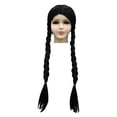 thumbnail image 1 of Girls Wednesday The Addams Family Costume Fancy Mash Dress Fiesta de cumpleaños para niños, 1 of 2