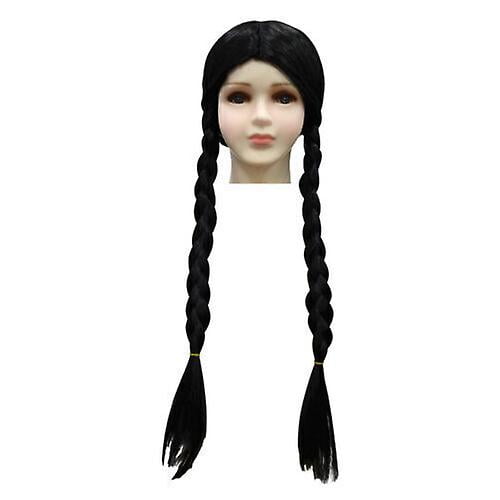 Girls Wednesday The Addams Family Costume Fancy Mash Dress Kids Birthday Party