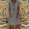 thumbnail image 2 of Robe Décontractée en Coton Style Été pour Femmes, 2 of 6