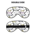 thumbnail image 2 of Uemuo Dachshund Dog Puppy Pattern Sleep Eye Mask - Light Blocking Sleep Mask Blocking Out Light Perfectly, Soft and Comfortable Night Eye Mask, Eye Blinder, 2 of 7