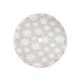 thumbnail image 1 of GUOOL 35inch Christmas Tree Skirt Xmas Tree Base Cover for Holiday Party Accessory Light Gray, 1 of 9