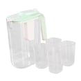 thumbnail image 2 of yuksok Clear Ice Tea Maker, Beverage Pitcher, Iced Tea Pitcher with 4 Cups, Large Water Green, 2 of 9