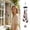 B, variant on Memorial Wind Chime for Pets - Animal Lover Copper Finish with Calming Tones - Outdoor Home Decor for Garden Patio Porch 25.6" (Rose Gold)
