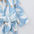thumbnail image 6 of NIEWTR Kids Clothes Hooded Bathrobe Girls Soft Plush Hooded Flannel Pajamas Sleepwear Boys Spa Robe 2T 3T 4T 5T 6T 7T 8T(10-12 Years), 6 of 6