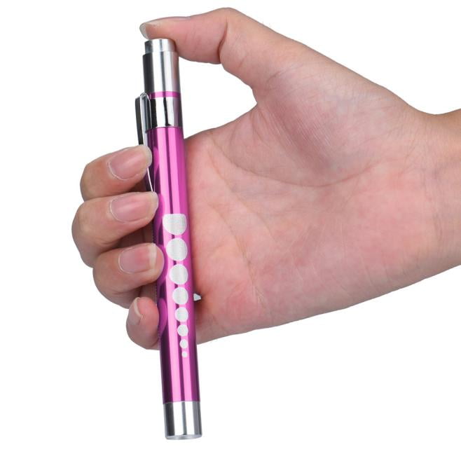 Medical First Aid LED pen light Flashlight Torch doctor Nurse EMT Emergency BK n