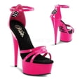thumbnail image 2 of *6" Heel, 1 3/4" PF Sandal - H. Pink/H. Pink, 6, 2 of 2