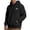 Mens Sweatshirt Black, variant on Big and Tall Mens Fall Fleece Hooded Sweater Loose Long Sleeve Casual Workout Sweatshirts Dad Gifts S-4XL