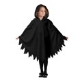 thumbnail image 2 of Gunia Kids Ghost Poncho Cape Cloak Cosplay Halloween Costumes Role Play Dress-Up Outfits For Boys Girls Stage Performance Holiday Party Wear,Black, 2 of 8
