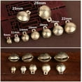 thumbnail image 3 of U8MO 9~28mm Bronze Tibetan Brass Bells Beads Craft Charms Metal Ethnic With Loop New-20*23*14mm/5pcs, 3 of 7