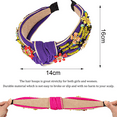 thumbnail image 2 of Diadema Nudo Bandana Diadema de diamantes vintage Diadema de flores con cuentas a mano Diadema de brillo de moda Adepaton CPB-DE-LYY721-4, 2 of 5
