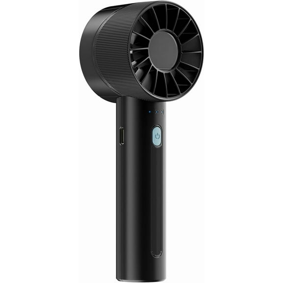 ​ ​ Portable Handheld Fan - USB-C Rechargeable, 4-Speed Quiet Mini Fan for Travel, Office, Home & Outdoor |   Lightweight & Compact ​