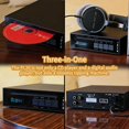 thumbnail image 4 of Reproductor de CD AOSHIDA PL20 Bluetooth USB DAC Ripper, 4 of 9