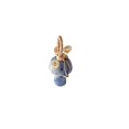 thumbnail image 3 of Collar con colgante de piedra amatista y mini traje de hongo. Piedra semipreciosa de cristal en forma de hongo., 3 of 6