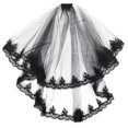 thumbnail image 3 of Shisuyan 1 Pce Voile de Mariage Rétro en Maille Accessoire de Photographie, 3 of 8