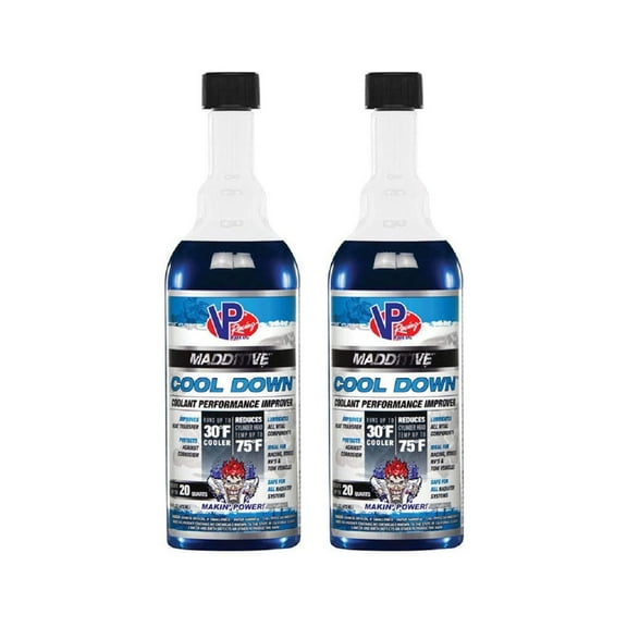 VP Racing Fuels Radiator Systems Temperature Cool Down, 16 Ounces  (2 Pack)