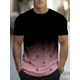 thumbnail image 3 of Camiseta estampada de árbol de coco a la moda para hombre, camisetas de manga corta con degradado estilo Harajuku, camisetas casuales de cuello redondo para hombre, 3 of 4
