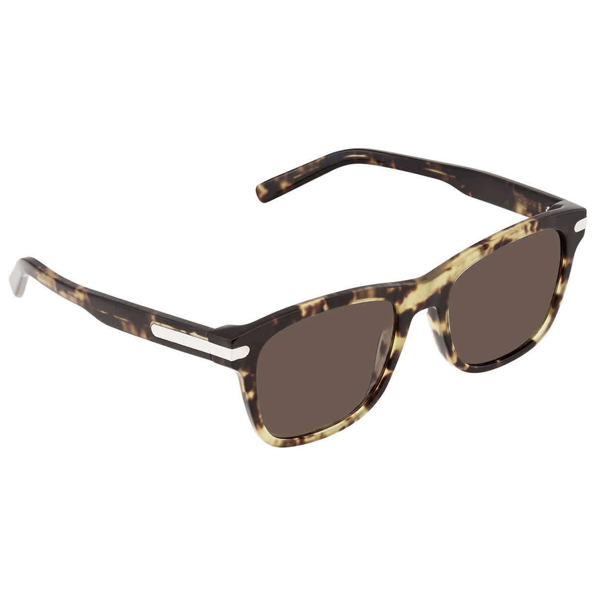 salvatore ferragamo brown square men's sunglasses