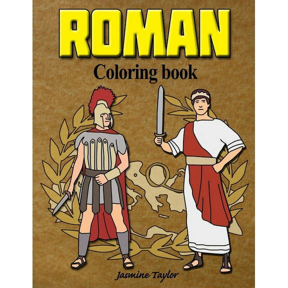 Roman Coloring Book, (Paperback)