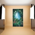 thumbnail image 3 of EeaseCA Forest Backdrop Mushroom Flower Home Wall Tapestry Background Cloth Wall Decor, 3 of 8