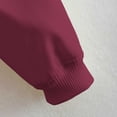 thumbnail image 6 of Aimik Women's Cropped Jacket Collared Zip Up Long Sleeve Solid Color Casual Coat Top Spring and Fall Lapel Jacket Coat, 6 of 6