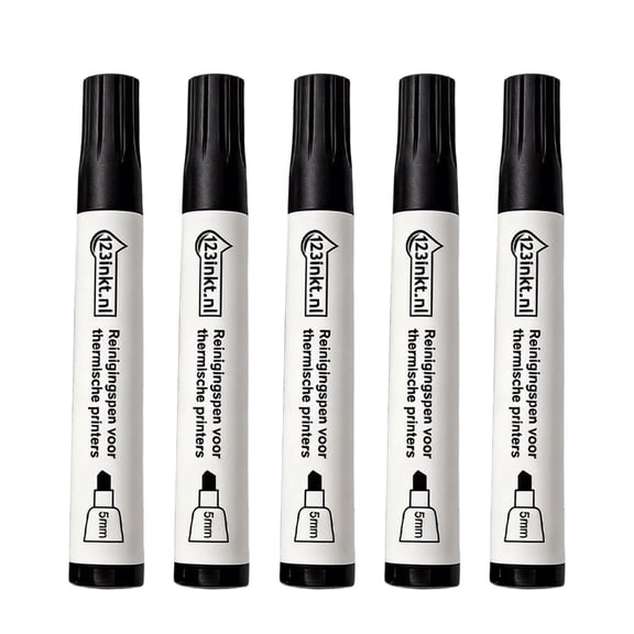 Thermal Printer Head Cleaner Pen Maintenance Tools with Soft Angled Tip for Label Printers, Receipt Machines and Printer