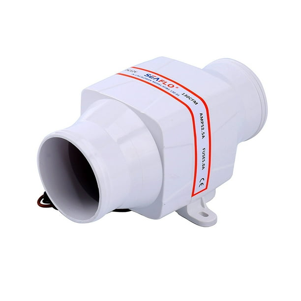 Marine Boat 12v Electric in Line Bilge Air Blower