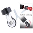 thumbnail image 4 of plegable Ruedas auxiliares Ruedas fáciles Ruedas auxiliares Plata shamjiam Bicicleta Plegable Easy Wheel, 4 of 9