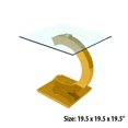 thumbnail image 2 of Canadian CeeCee End Table Gold, 2 of 2